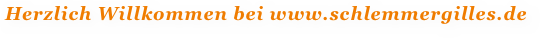 Herzlich Willkommen bei www.schlemmergilles.de